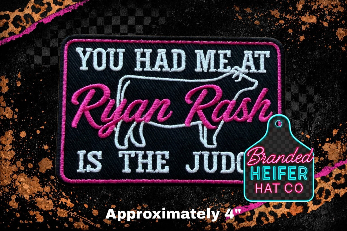 RYAN RASH EMBROIDERY PATCH