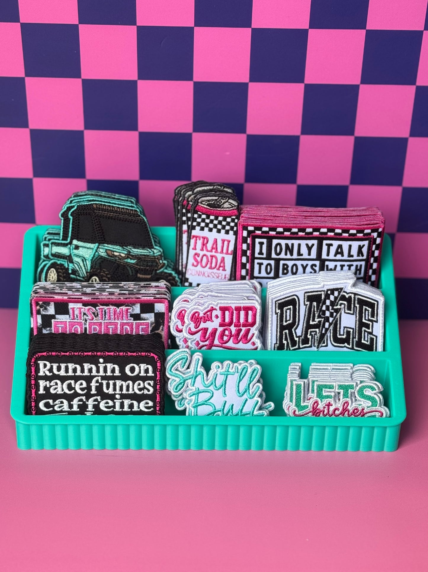 3 tier decorative patch display
