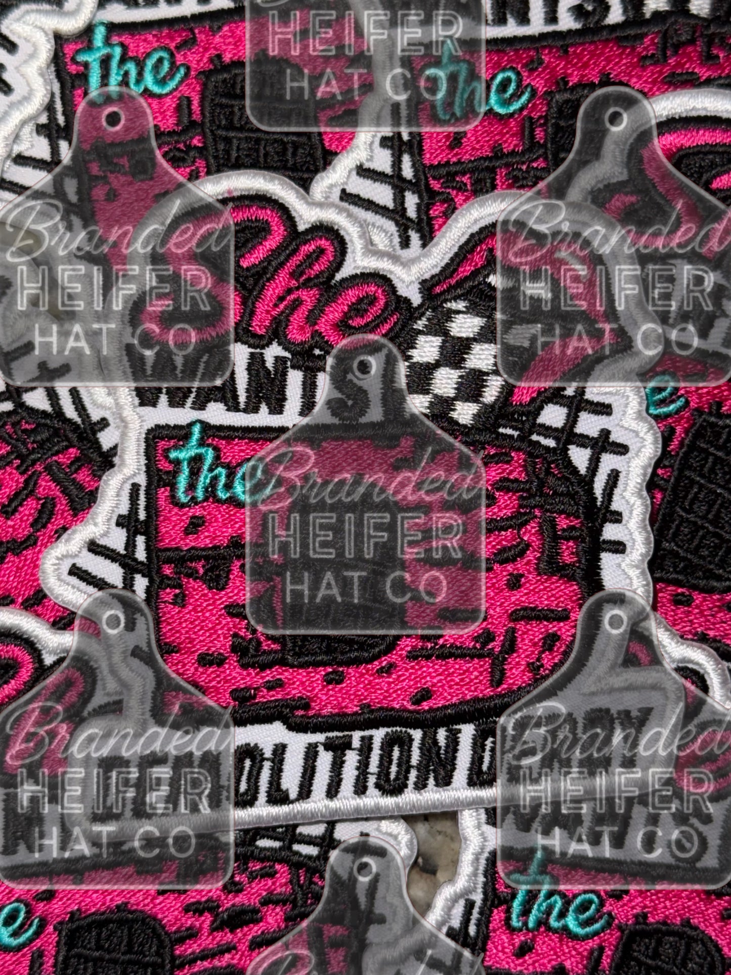 Demolition D embroidery patch