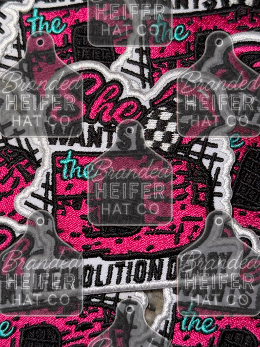 Demolition D embroidery patch