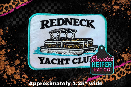 YACHT CLUB l EMBROIDERY PATCH