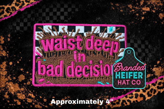 WAIST DEEP EMBROIDERY PATCH
