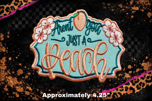 PEACH | EMBROIDERY PATCH