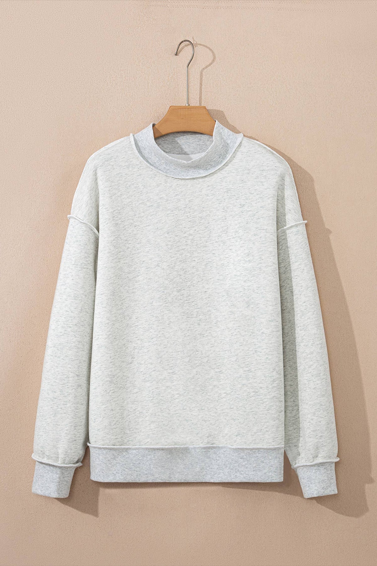 Game Day Oversize Reversible Mock Neck Sweatshirt | S-4X