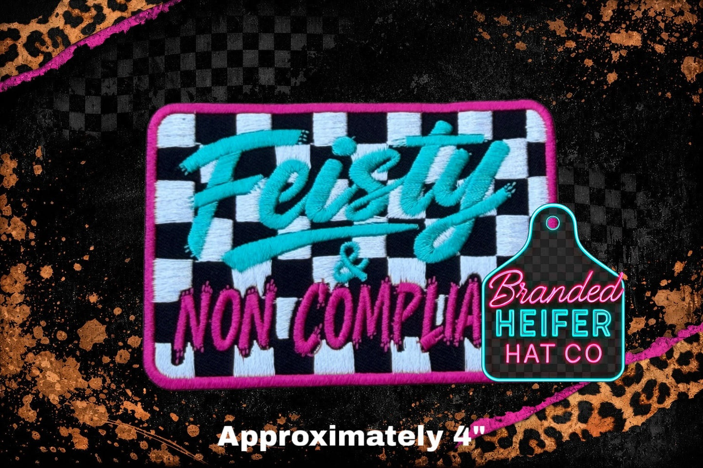 FIESTY 2.0 EMBROIDERY PATCH