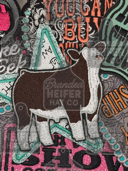 Hereford steer patch