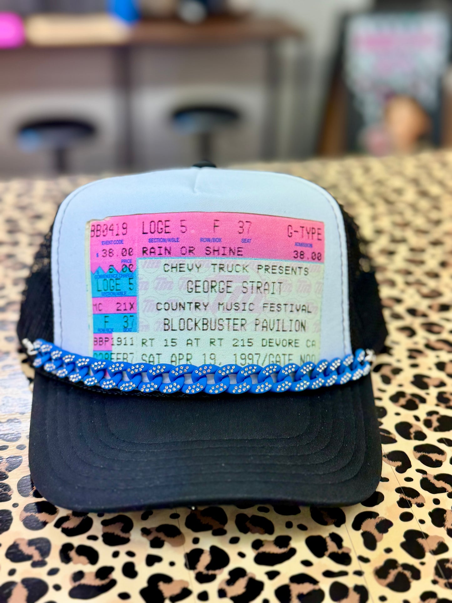 Retro GS concert tix DTF transfer