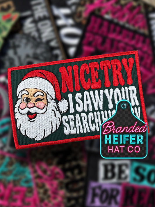 NICE TRY | EMBROIDERY PATCH
