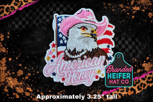 AMERICAN HONEY l EMBROIDERY PATCH