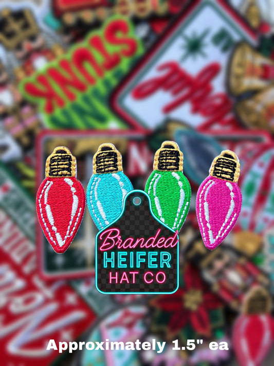 LIGHTS SET  EMBROIDERY PATCH