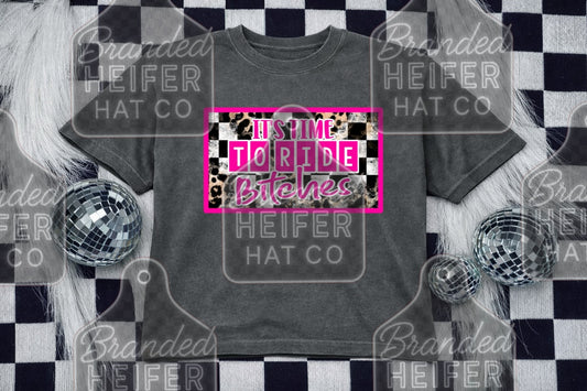 Time to ride t-shirt