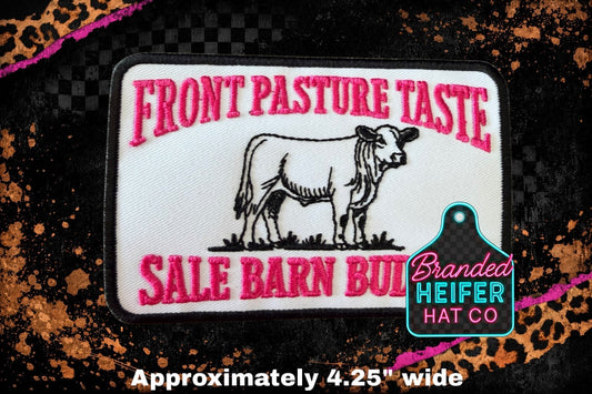 SALE BARN BUDGET l EMBROIDERY PATCH