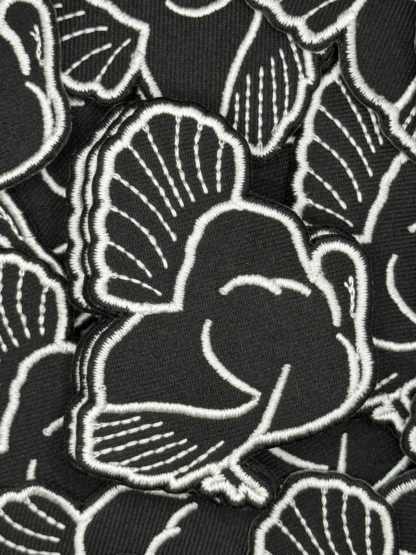 Show Turkey silhouette  embroidery patch