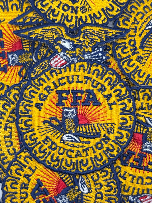 FFA logo embroidery patch