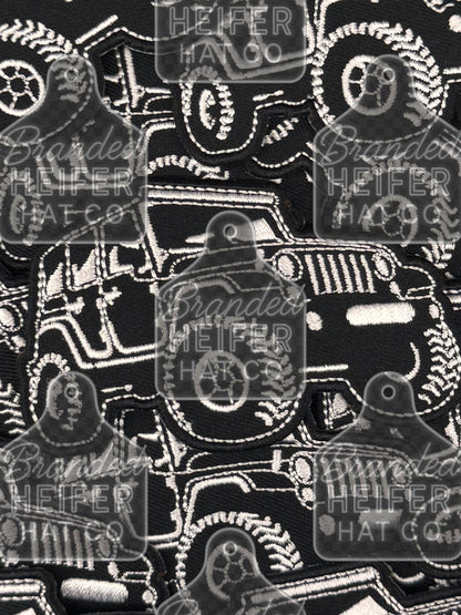 OFFROAD VEHICLE EMBROIDERY PATCH (LEFTOVERS FROM SPECIAL ORDER)