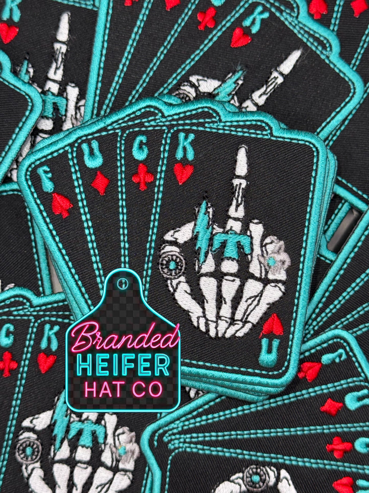 F*** U embroidery patch