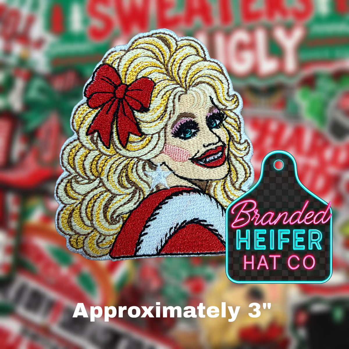 DOLLY | EMBROIDERED HAT PATCH