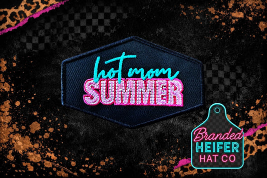 HOT MOM SUMMER  |  EMBROIDERY PATCH