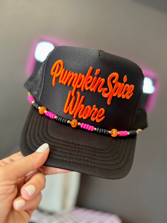 PUMPKIN SPICE 3D EMBROIDRY PATCH