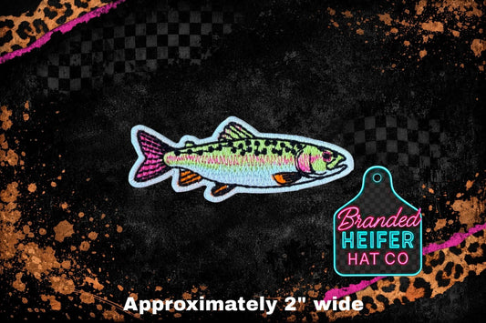 TROUT l EMBROIDERY PATCH
