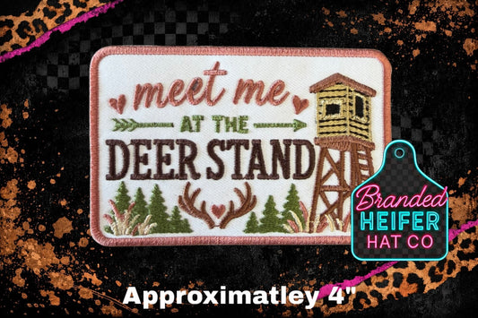 MEET ME EMBROIDERY PATCH