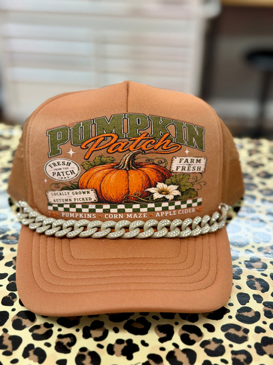 PUMPKIN PATCH TRUCKER HAT