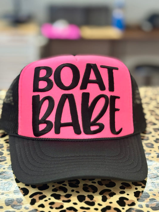 Boat babe embroidery transfer