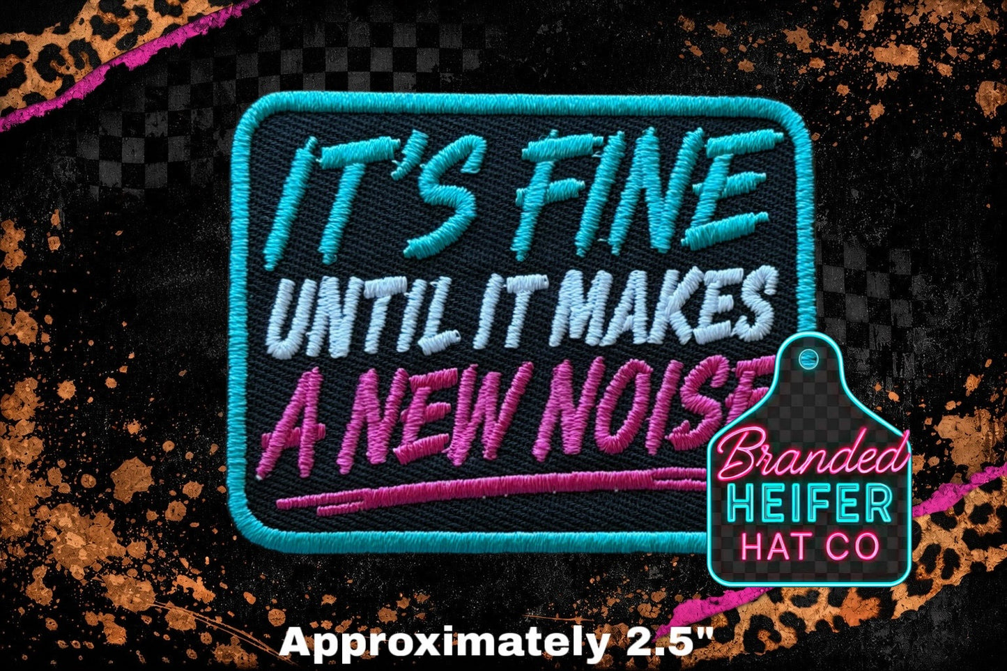 ITS FINE EMBROIDERY PATCH