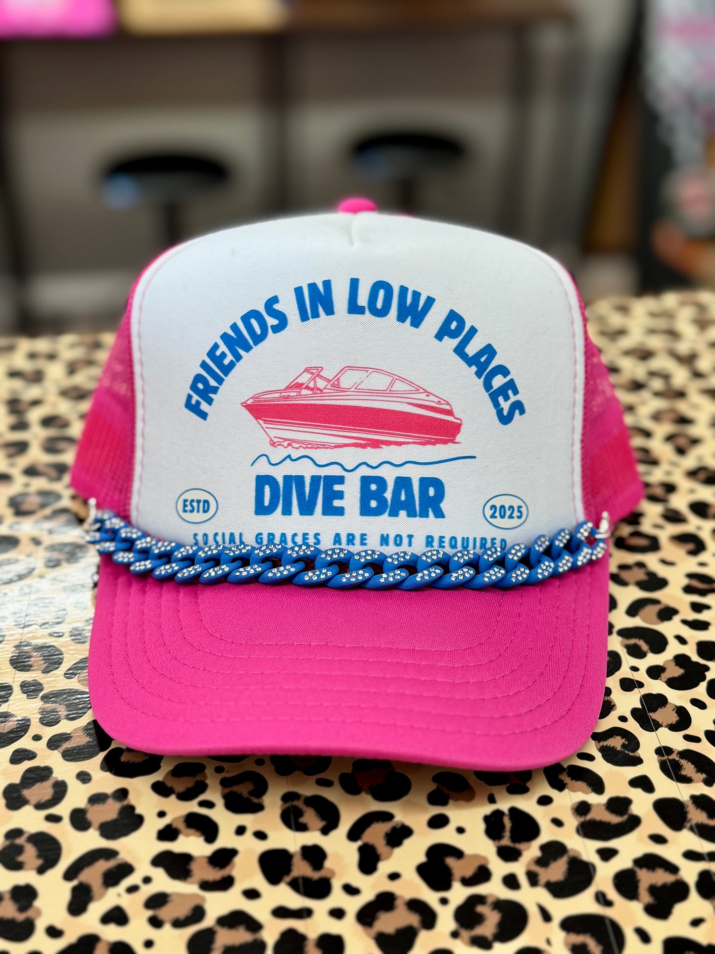 Social graces trucker hat