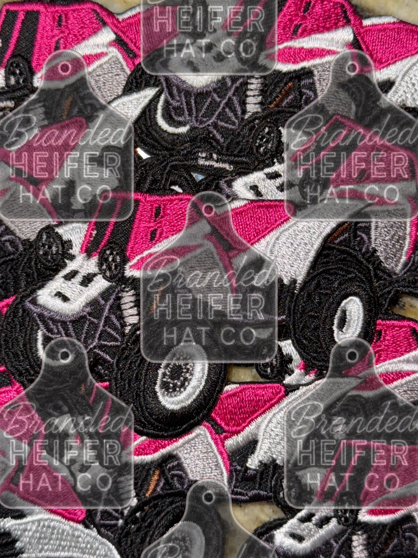 Banshee embroidery patch