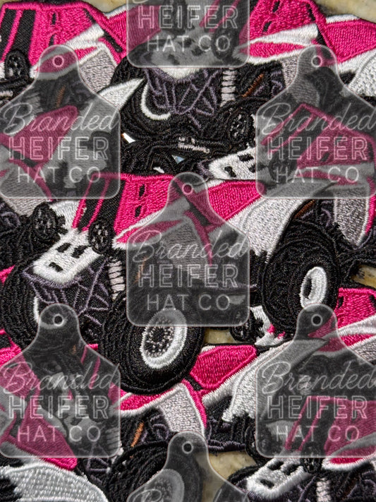 Banshee embroidery patch