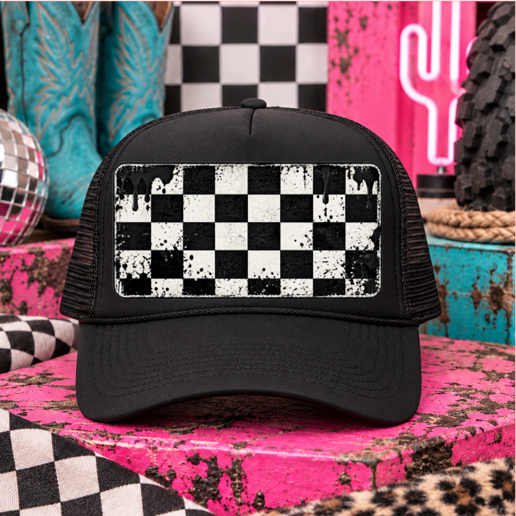 CHECKERED DTF TRANSFER
