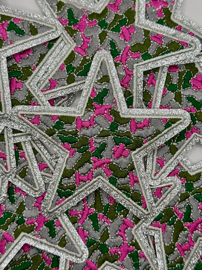 Star (multiple designs) embroidery patches