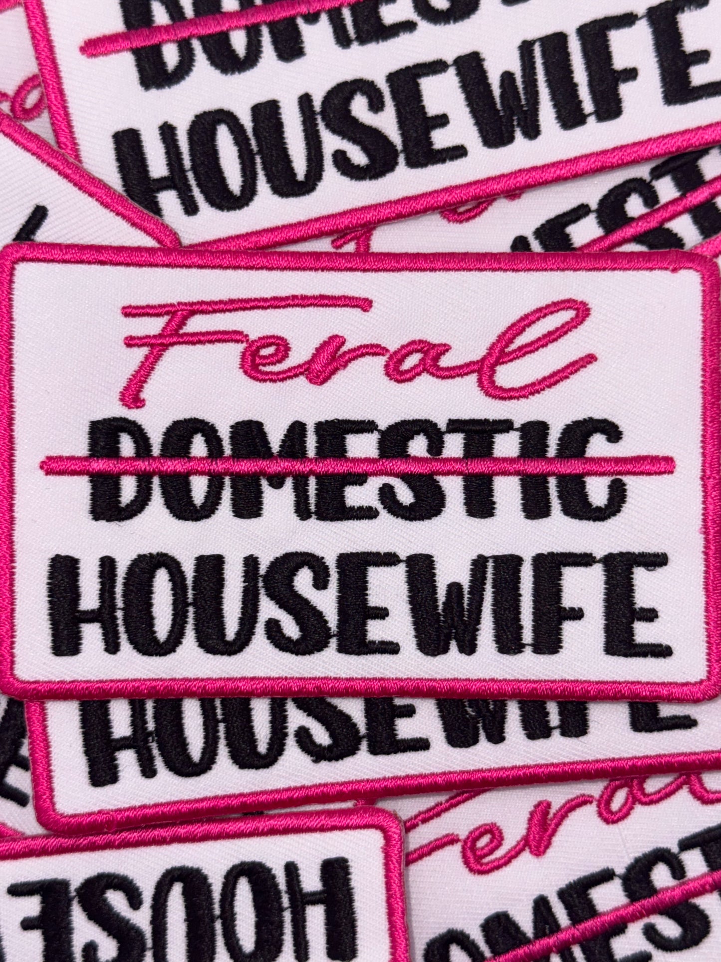 Feral 2.0 embroidery patch