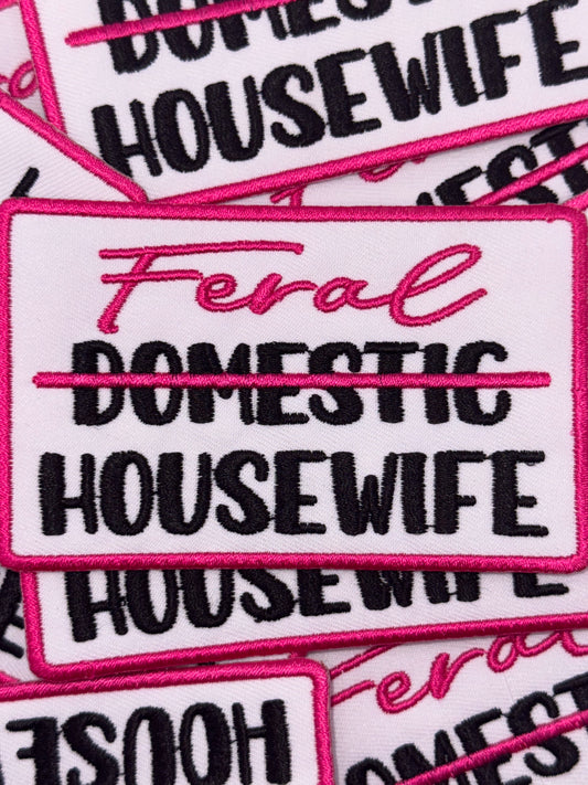 Feral 2.0 embroidery patch