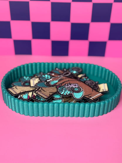 Decorative patch tray