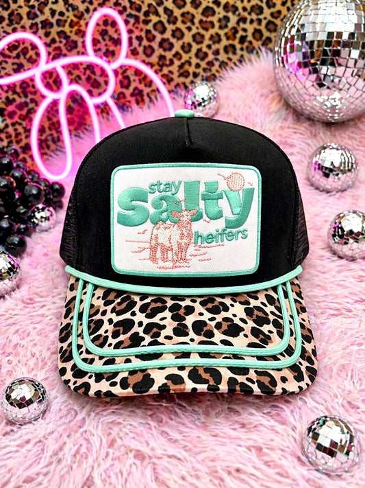 STAY SALTY CANVAS TRUCKER HAT