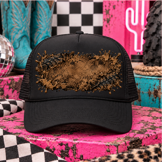 MUD TIRE BACKGROUND DTF TRANSFER