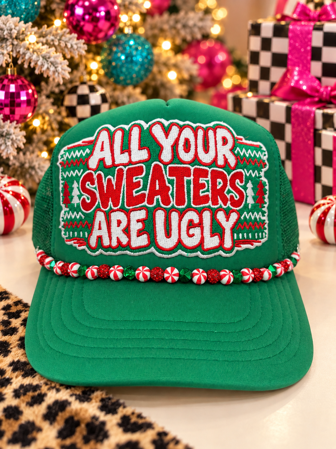 ALL YOUR SWEATERS TRUCKER HAT
