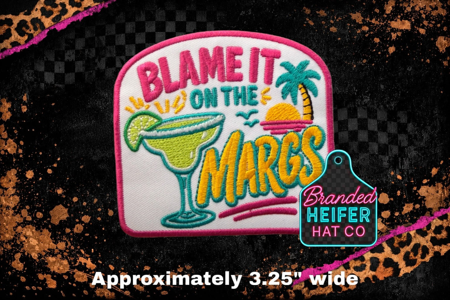 BLAME IT ON THE MARGS  | EMBROIDERY PATCH | FINAL RESTOCK