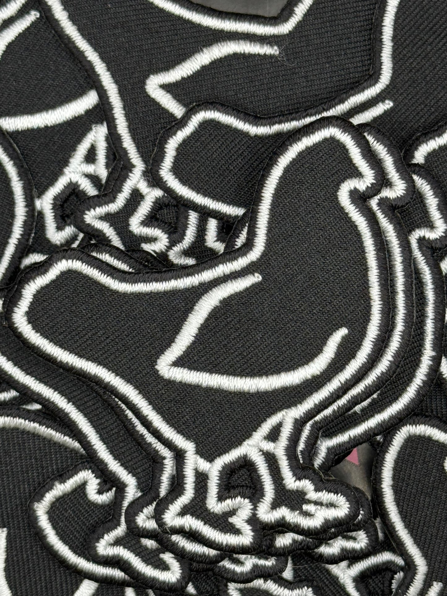Show Chicken silhouette  embroidery patch
