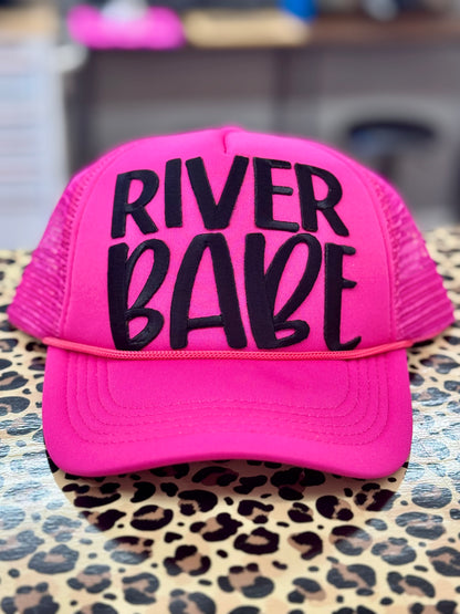 River babe embroidery transfers