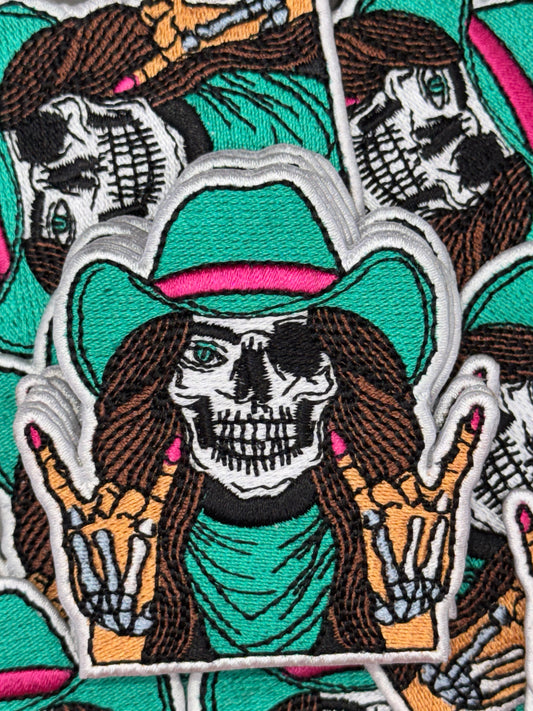 Punchy Gringa 2.0 embroidery patch