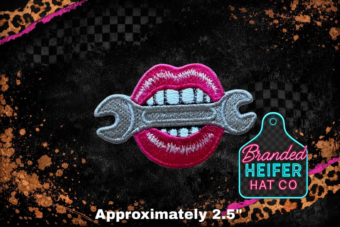 GARAGE GIRL EMBROIDERY PATCH