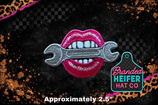 GARAGE GIRL EMBROIDERY PATCH