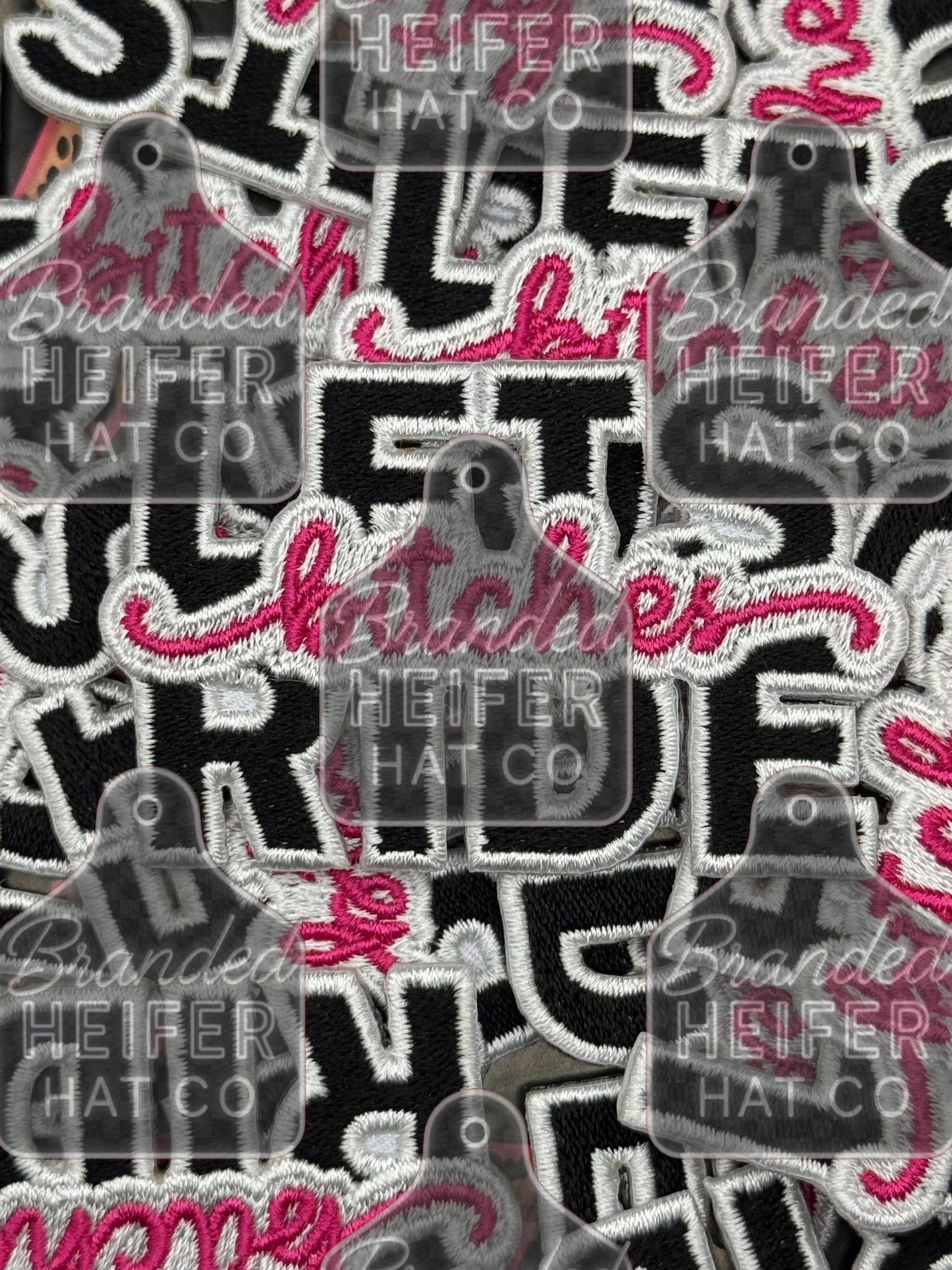 Let’s ride bitches (multiple colors) embroidery patch