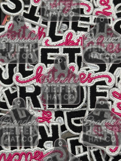 Let’s ride bitches (multiple colors) embroidery patch