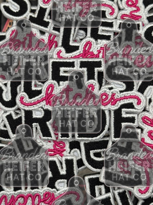 Let’s ride bitches (multiple colors) embroidery patch