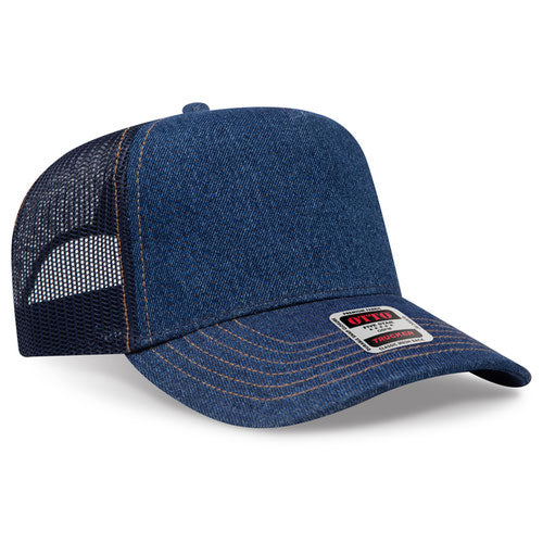 DENIM TRUCKER HAT