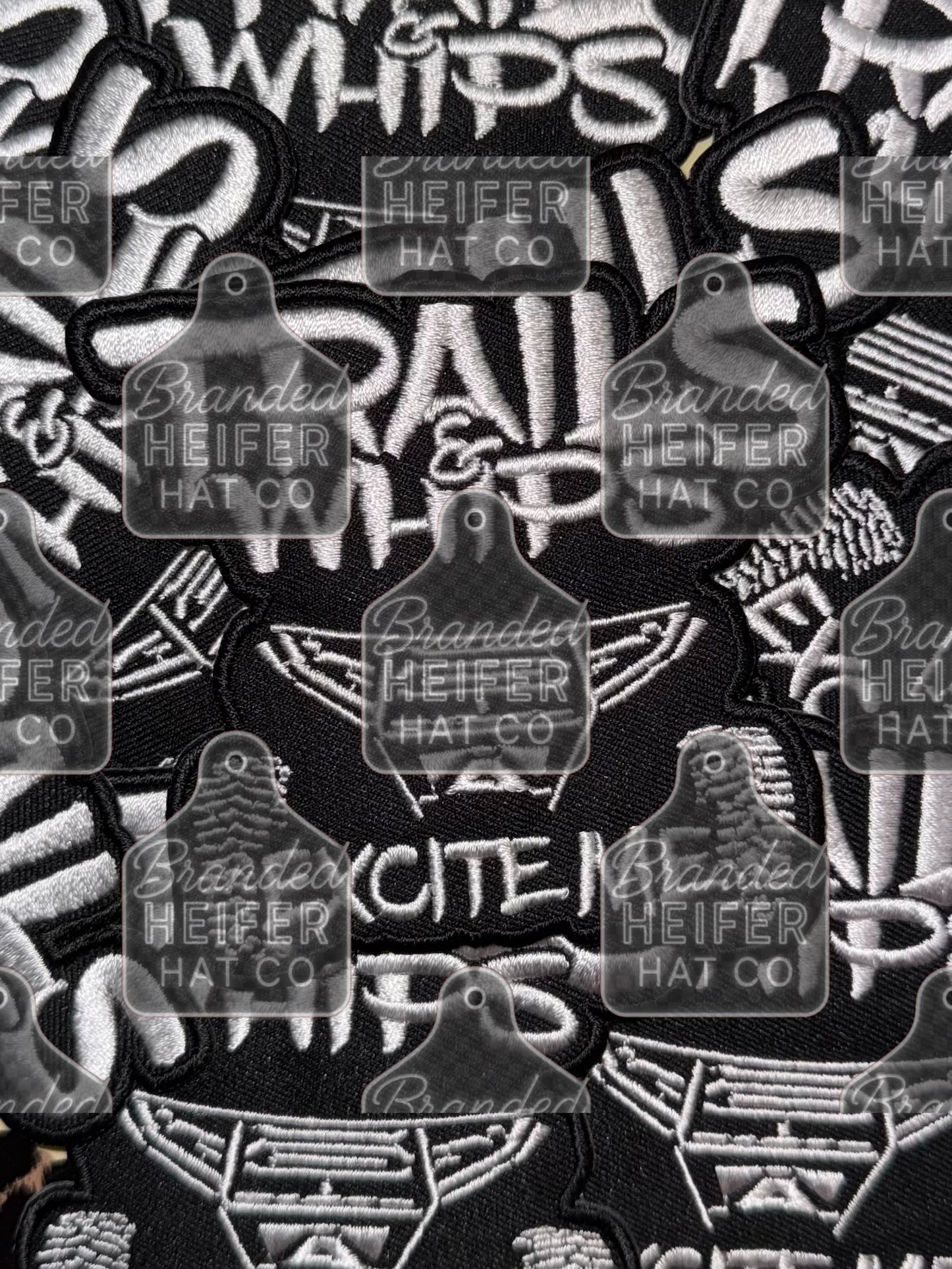 TRAILS & WHIPS SXS EMBROIDERY PATCH